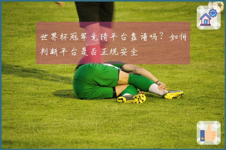 世界杯冠军竞猜平台靠谱吗？如何判断平台是否正规安全